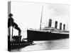 The Titanic in 1912 Proir to Maiden Voyage Brochure-null-Stretched Canvas