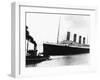 The Titanic in 1912 Proir to Maiden Voyage Brochure-null-Framed Premium Photographic Print