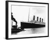 The Titanic in 1912 Proir to Maiden Voyage Brochure-null-Framed Photographic Print