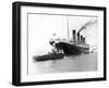 The Titanic Leaving Belfast Ireland for Southampton England for Its Maiden Voyage New York Usa-Harland & Wolff-Framed Premium Photographic Print