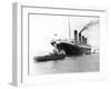 The Titanic Leaving Belfast Ireland for Southampton England for Its Maiden Voyage New York Usa-Harland & Wolff-Framed Premium Photographic Print