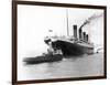 The Titanic Leaving Belfast Ireland for Southampton England for Its Maiden Voyage New York Usa-Harland & Wolff-Framed Photographic Print