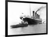 The Titanic Leaving Belfast Ireland for Southampton England for Its Maiden Voyage New York Usa-Harland & Wolff-Framed Photographic Print