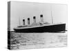 The Titanic Sails on the Ocean-null-Stretched Canvas