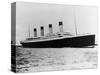 The Titanic Sails on the Ocean-null-Stretched Canvas