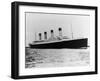 The Titanic Sails on the Ocean-null-Framed Photographic Print