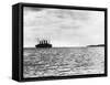 The Titanic Setting Off-null-Framed Stretched Canvas