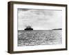 The Titanic Setting Off-null-Framed Photographic Print