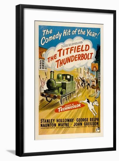 The Titfield Thunderbolt, 1953, Directed by Charles Crichton-null-Framed Giclee Print