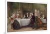 The Toast, 1870 (Oil on Canvas)-Robert Alexander Hillingford-Framed Giclee Print