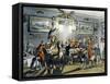 The Toast, from 'Foxhunting', Engraved by Thomas Sutherland (1785-1838)-Henry Thomas Alken-Framed Stretched Canvas