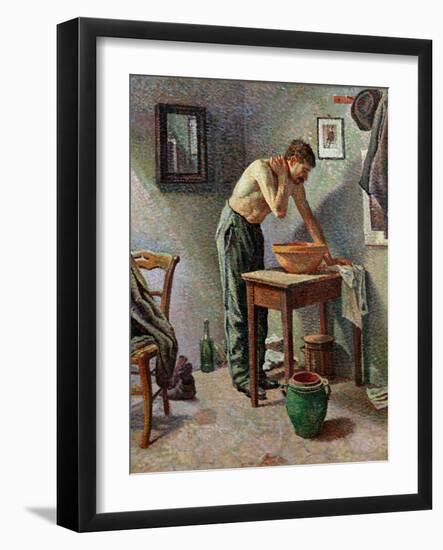 The Toilet, 1887-Maximilien Luce-Framed Giclee Print