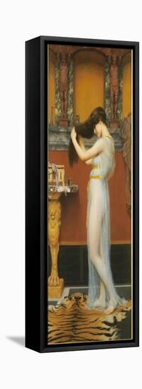 The Toilet, 1900-John William Godward-Framed Stretched Canvas