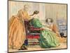 The Toilet, 19Th Century (W/C)-John Everett Millais-Mounted Giclee Print