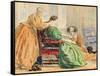 The Toilet, 19Th Century (W/C)-John Everett Millais-Framed Stretched Canvas