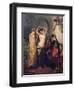 The Toilet in the Seraglio-Theodore Chasseriau-Framed Premium Giclee Print