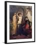 The Toilet in the Seraglio-Theodore Chasseriau-Framed Giclee Print