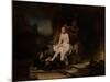 The Toilet of Bathsheba, 1643-Rembrandt van Rijn-Mounted Giclee Print