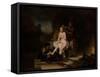The Toilet of Bathsheba, 1643-Rembrandt van Rijn-Framed Stretched Canvas