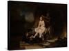 The Toilet of Bathsheba, 1643-Rembrandt van Rijn-Stretched Canvas