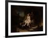 The Toilet of Bathsheba, 1643-Rembrandt van Rijn-Framed Giclee Print