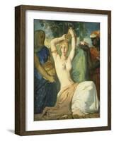 The Toilet of Esther, 1841-Theodore Chasseriau-Framed Giclee Print