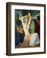 The Toilet of Esther, 1841-Theodore Chasseriau-Framed Giclee Print