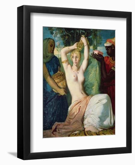 The Toilet of Esther, 1841-Theodore Chasseriau-Framed Giclee Print