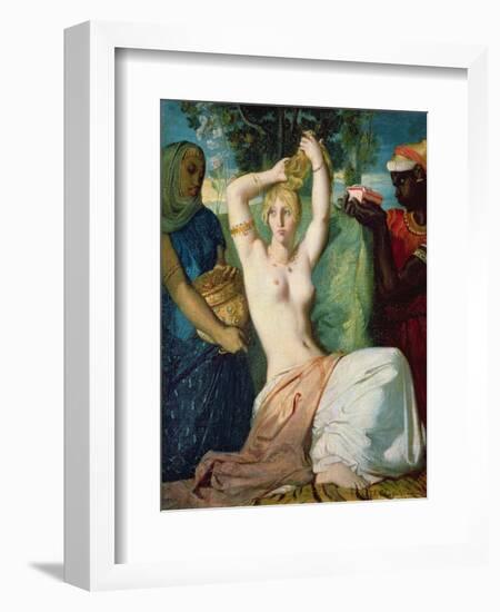The Toilet of Esther, 1841-Theodore Chasseriau-Framed Giclee Print
