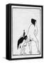 The Toilet of Lampito, 1896-Aubrey Beardsley-Framed Stretched Canvas