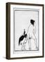 The Toilet of Lampito, 1896-Aubrey Beardsley-Framed Giclee Print