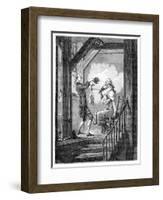 The Toilet of the Clerk Prosecutor-Antoine Charles Horace Vernet-Framed Giclee Print