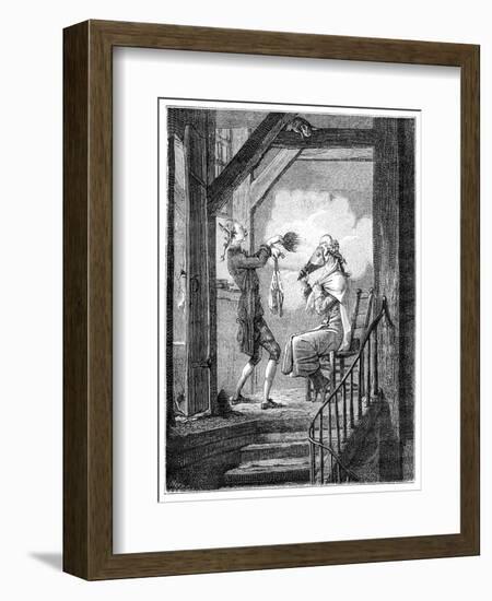 The Toilet of the Clerk Prosecutor-Antoine Charles Horace Vernet-Framed Giclee Print