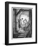 The Toilet of the Clerk Prosecutor-Antoine Charles Horace Vernet-Framed Giclee Print