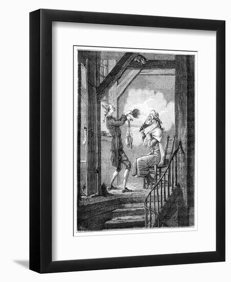 The Toilet of the Clerk Prosecutor-Antoine Charles Horace Vernet-Framed Giclee Print