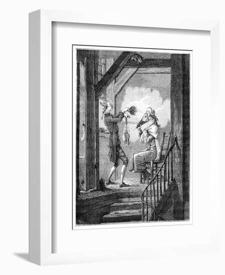 The Toilet of the Clerk Prosecutor-Antoine Charles Horace Vernet-Framed Giclee Print