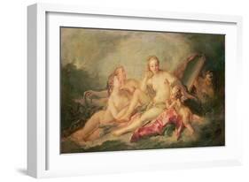 The Toilet of Venus, 1749 (Oil on Canvas)-Francois Boucher-Framed Giclee Print