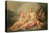 The Toilet of Venus, 1749 (Oil on Canvas)-Francois Boucher-Stretched Canvas