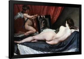 The Toilet of Venus (The Rokeby Venus), 1647-1651-Diego Velazquez-Framed Giclee Print