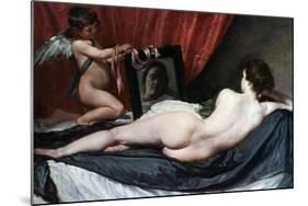 The Toilet of Venus (The Rokeby Venus), 1647-1651-Diego Velazquez-Mounted Giclee Print