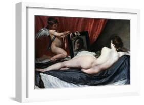 The Toilet of Venus (The Rokeby Venus), 1647-1651-Diego Velazquez-Framed Giclee Print