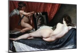 The Toilet of Venus (The Rokeby Venus), 1647-1651-Diego Velazquez-Mounted Giclee Print