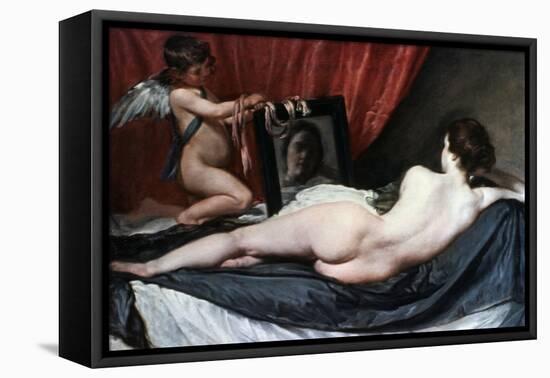 The Toilet of Venus (The Rokeby Venus), 1647-1651-Diego Velazquez-Framed Stretched Canvas