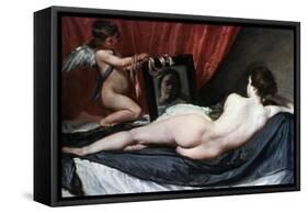 The Toilet of Venus (The Rokeby Venus), 1647-1651-Diego Velazquez-Framed Stretched Canvas