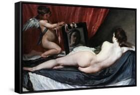 The Toilet of Venus (The Rokeby Venus), 1647-1651-Diego Velazquez-Framed Stretched Canvas