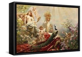 The Toilet of Venus-Constantin Makowsky-Framed Stretched Canvas