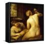 The Toilet of Venus-Jacopo Robusti Tintoretto-Framed Stretched Canvas