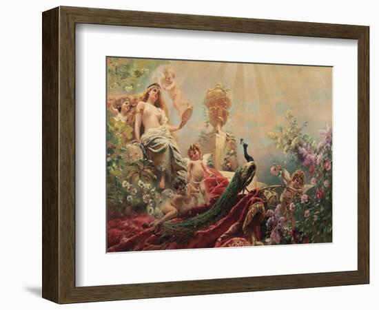 The Toilet of Venus-unknown Makowsky-Framed Art Print