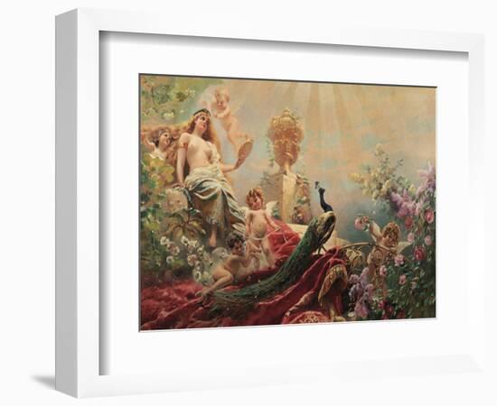 The Toilet of Venus-unknown Makowsky-Framed Art Print