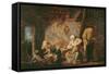 The Toilet-Adriaen Jansz. Van Ostade-Framed Stretched Canvas